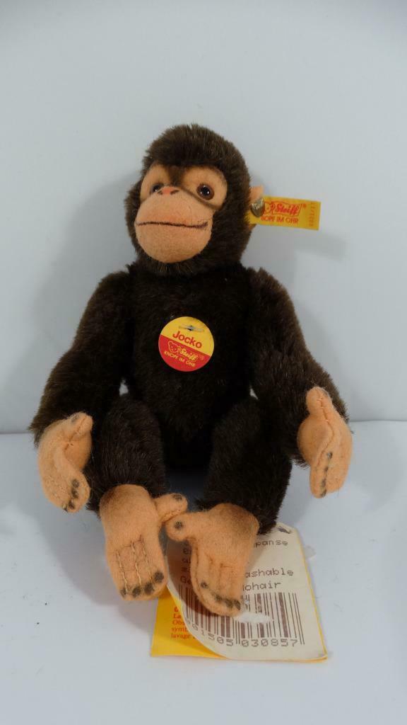 1991 STEIFF 030857 0021/17 JOCKO THE MONKEY 17CM 7 1/4" (1 of 9)