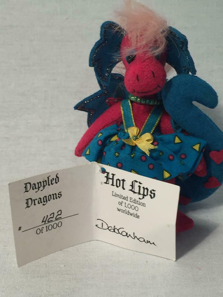 DEB CANHAM ARTIST DESIGNS. INC DAPPLED DRAGONS HOT LIPS (1 of 9)