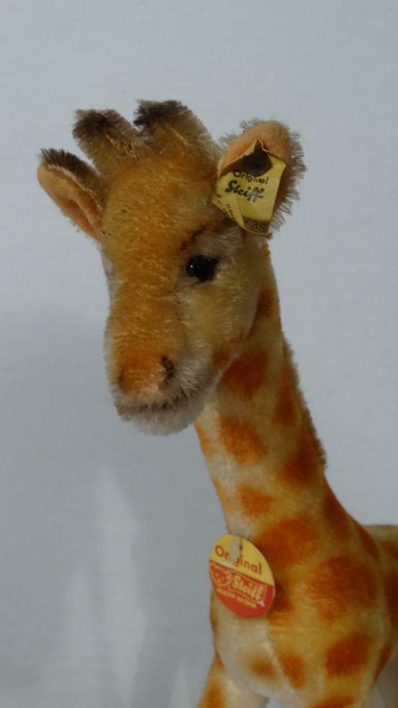 1968 STEIFF GIRAFFE 35CM 14 INCHES 07505/35 MOHAIR (1 of 11)