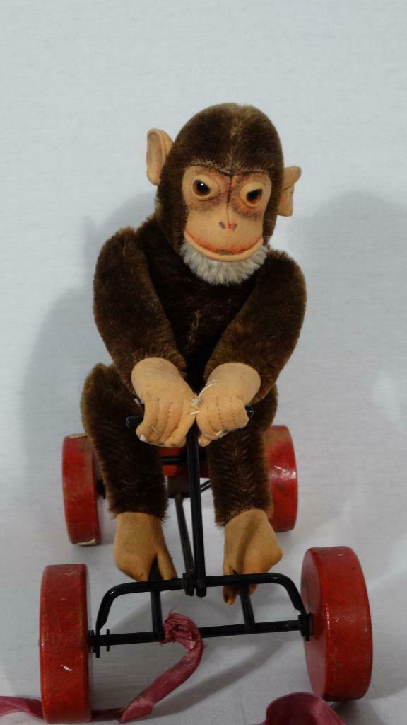 RARE VINTAGE 1943 to 1949 STEIFF RECORD PETER MONKEY ON (1 of 12)