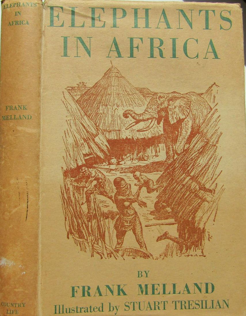 Elephants in Africa: First Edition. with an Introduction by the Right Hon. THE EARL OF ONSLOW P.C., G.B.E. Illustrated by Stuart Tresilian Reserve: $40.00 Shipping: Domestic: Flat-rate of $35.00 to anywhere within the con