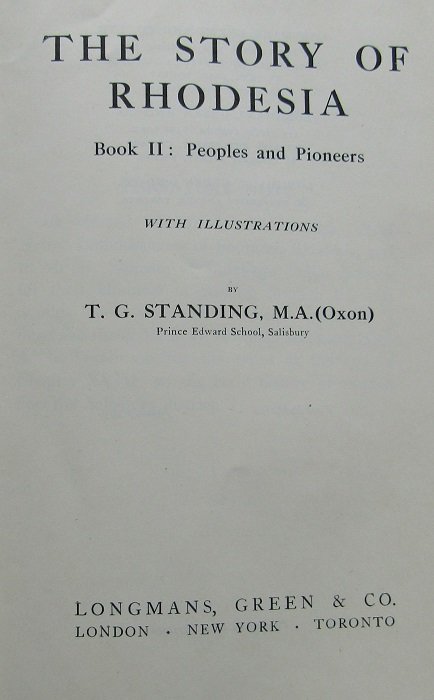 The Story of Rhodesia (1 of 6)