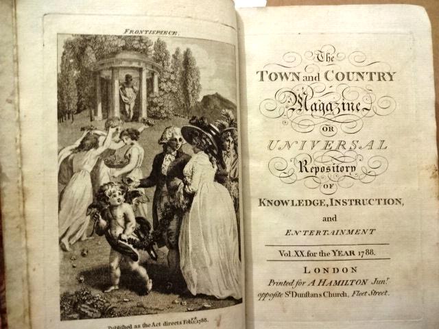1788 Volume Town and Country Magazine Slave Trade (1 of 10)