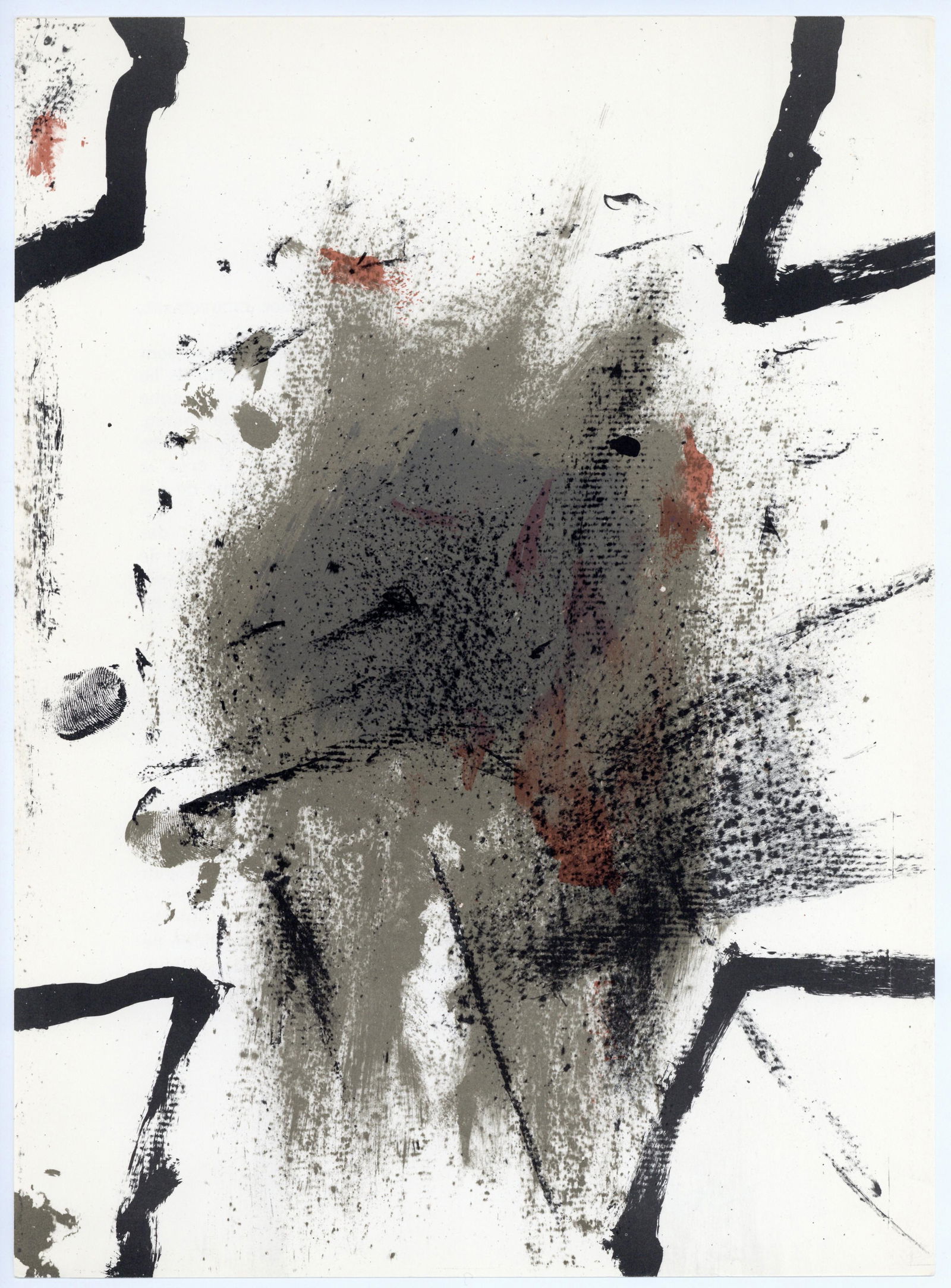 Antoni Tapies original lithograph, 1968 (1 of 1)