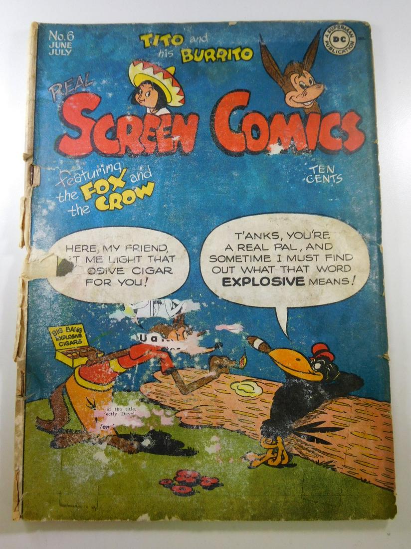 Real Screen Comics #6 (1 of 2)