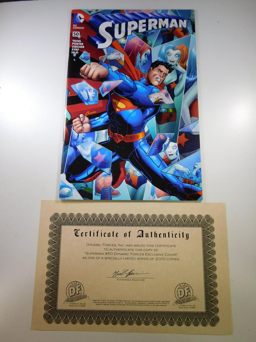 Superman #50 Dynamic Forces Limited Edition (1 of 2)