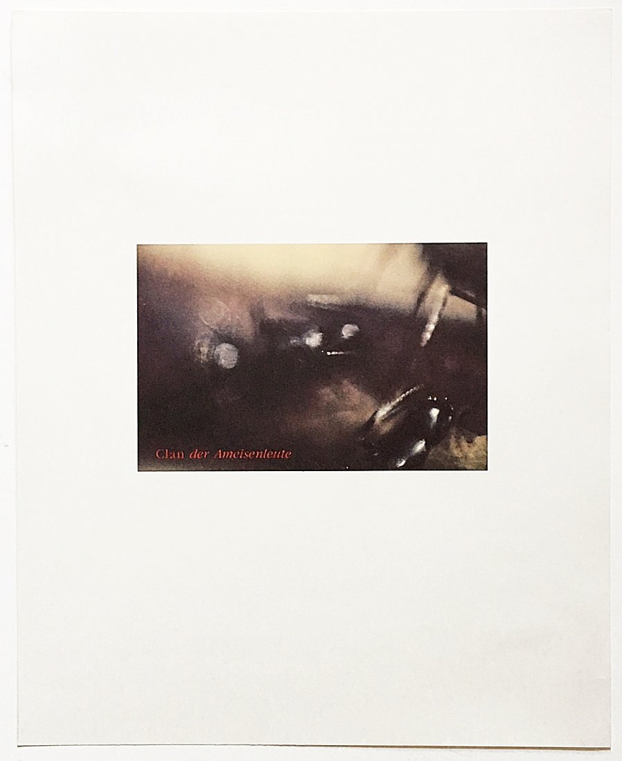 Lothar Baumgarten: "Untitled"1983: Title: "Untitled"1983 Artist: Lothar Baumgarten Medium: Color lithograph on paper Dimension: 18 1/4" x 14 3/4" Additional Info: Signed with initials in pencil verso Reserve: $200.00 Shipping: Domestic