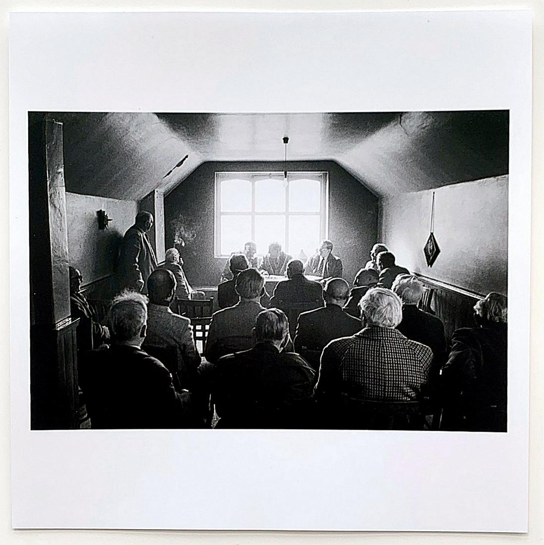 Martin Parr: The Ancient Order of Henpecked Husbands: Title: The Ancient Order of Henpecked Husbands Annual General Meeting, Hebden Bridge, West Yorkshire, England. Easter Monday 1977 Artist: Martin Parr Medium: B/w photograph Dimension: 6" x 6" Addition