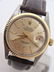 Vintage S/Steel & 18k ROLEX Bubble Back Automatic Watch