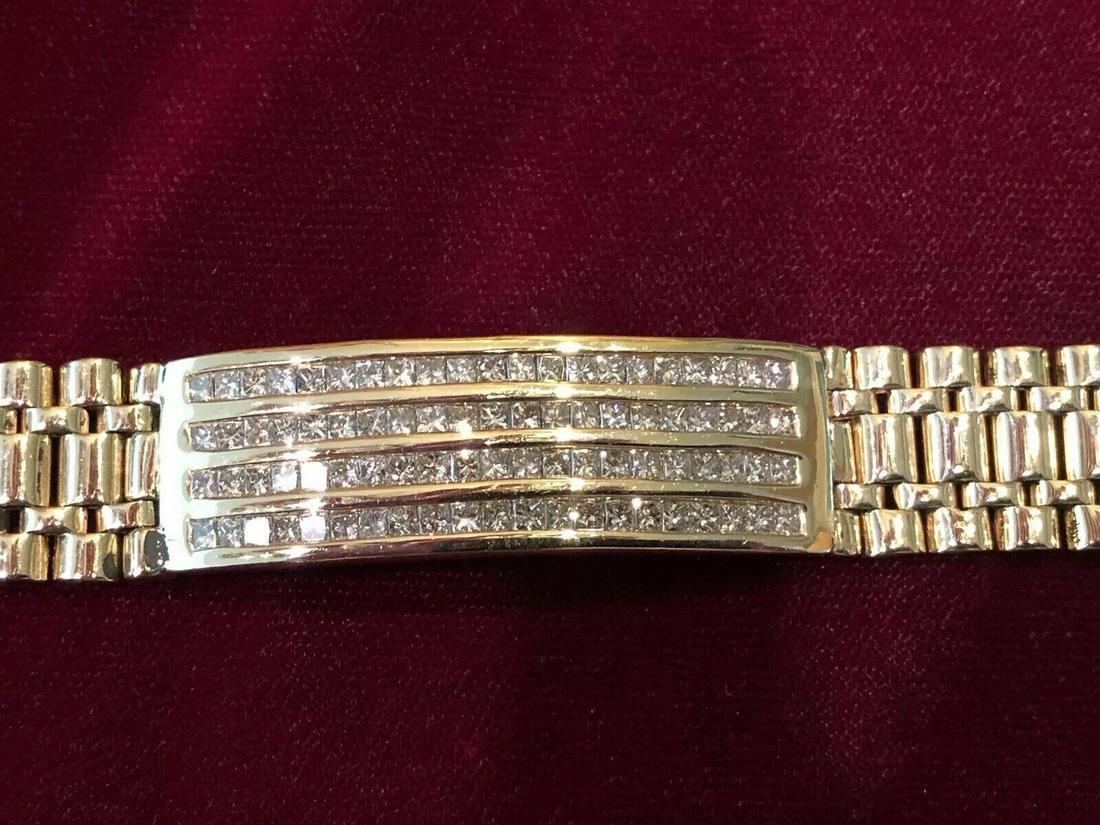 Unisex 4.5 Carat 14k Bracelet - Wide 7-14 Inch (1 of 5)