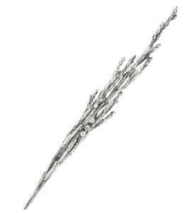 White Gold Plated Winter Heather Brooch with Diamonds (1 of 5)