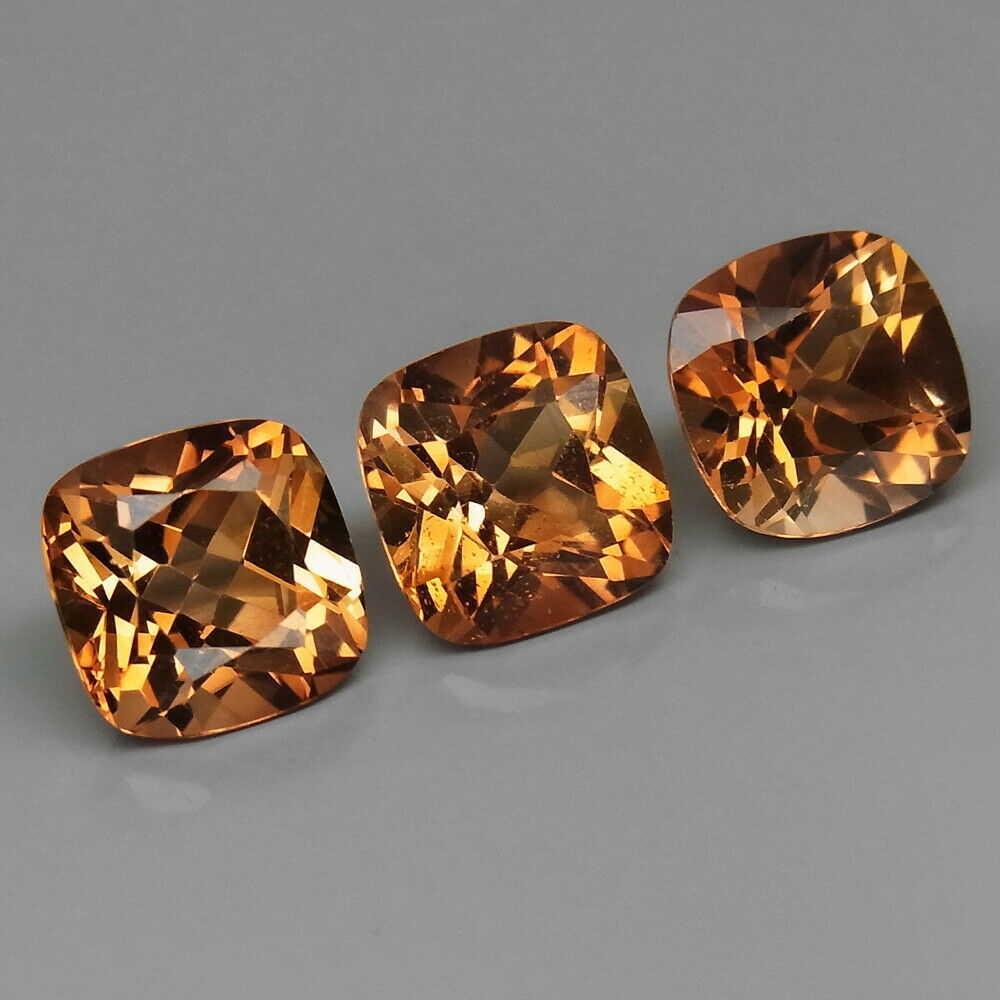 natural imperial topaz 3pcs-11,46 ct 1,2 (1 of 2)