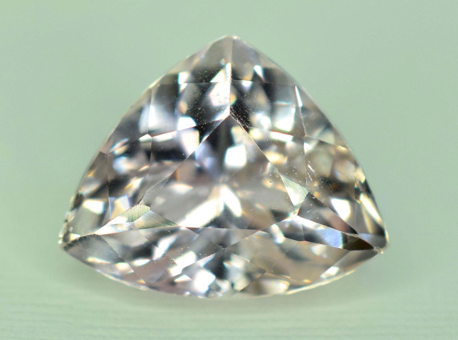 8.35 carats Eye Clean Light Pink Color Natural Kunzite (1 of 5)