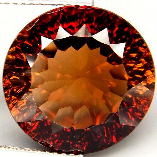 natural top imperial topaz millennium cut-18,21 ct 1,2 (1 of 2)