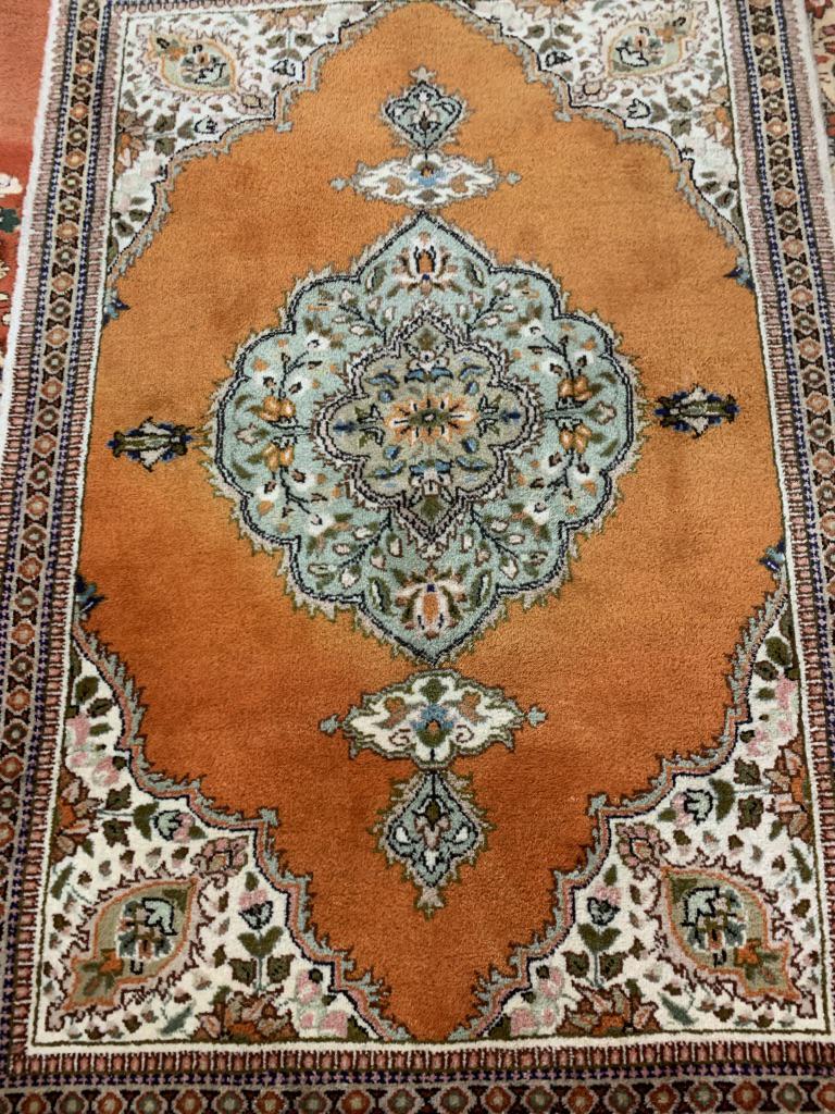 Semi Antique Hand Woven Persian Tabriz Taba Taba (1 of 12)