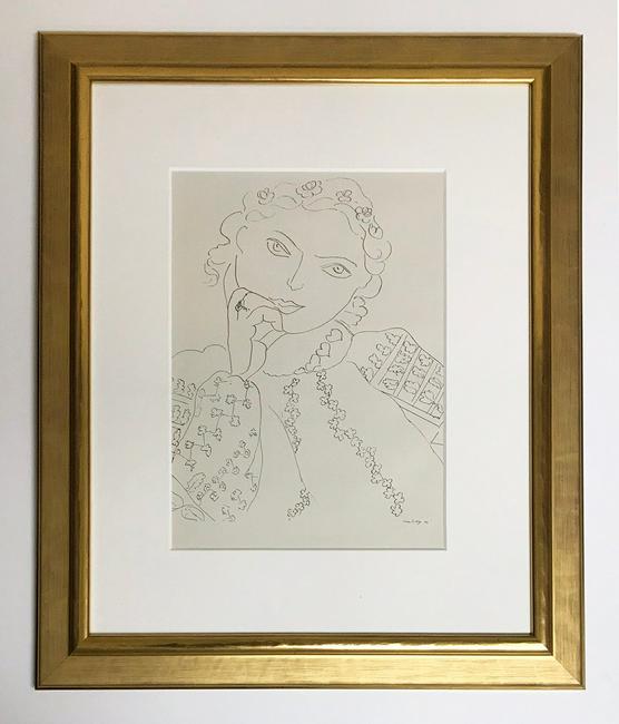 Henri Matisse Lithograph, Drawing 1: Title: Henri Matisse Lithograph, Drawing 1 Medium: Lithograph Dimension: 24x20 inch Description:Artist: Henri Matisse Country: France Title: Drawing 1 Medium: Lithograph Paper Size: 14 x 10.50 inch Pr