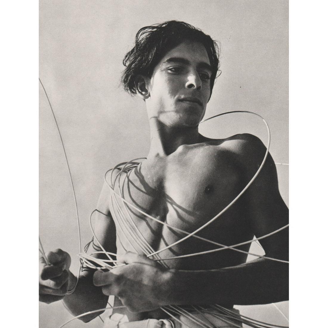 HERBERT LIST - Greece, 1936 - Male Torso: Artist: HERBERT LIST Print Title: Greece, 1936 Medium: Sheet-fed Gravure Printing Date: 1980's Printed in Japan Image Size approx: 10 x 8 inches Herbert List (1903-1973) was a German photographer, who