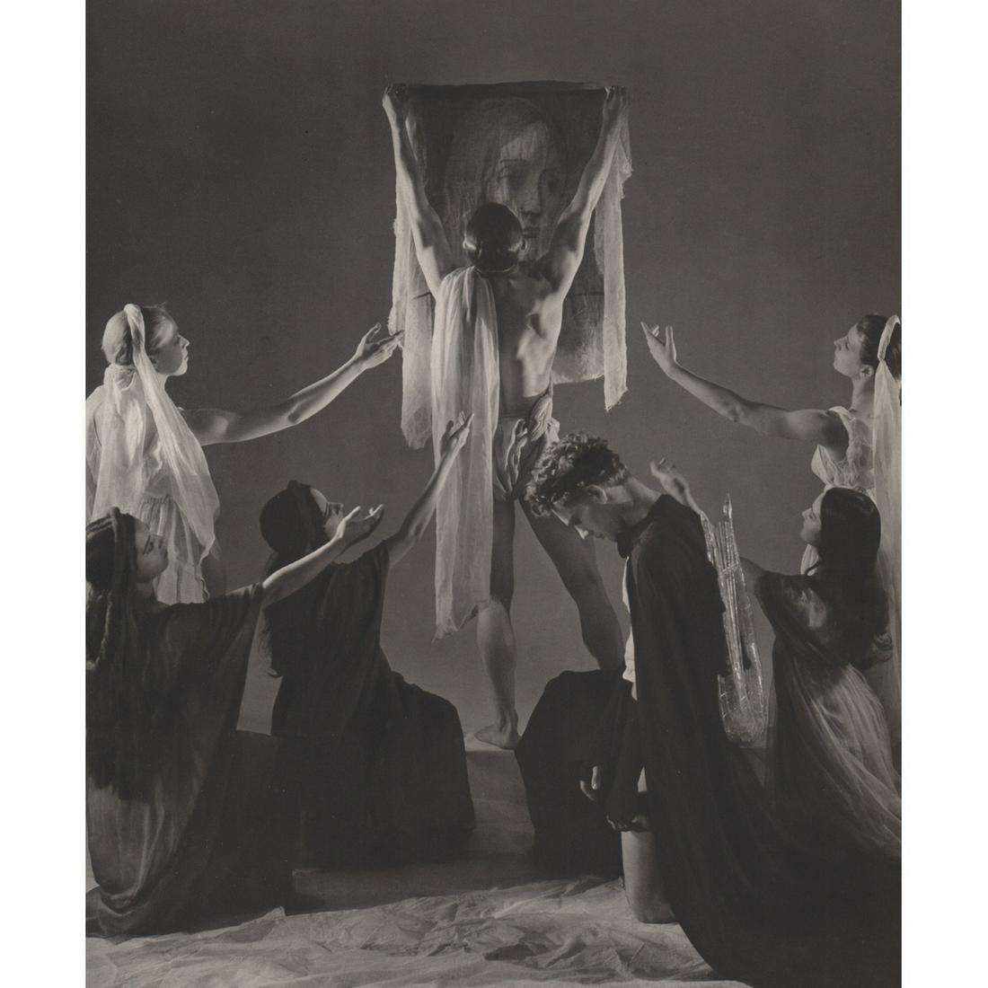 GEORGE PLATT-LYNES - Orpheus and Eurydice, 1936: Artist: GEORGE PLATT-LYNES Print Title: Orpheus and Eurydice, The American Ballet, 1936 Medium: Sheet-fed Gravure Printing Date: 1980's Printed in Spain Image Size: 12.5 X 10 inches George Platt Lynes