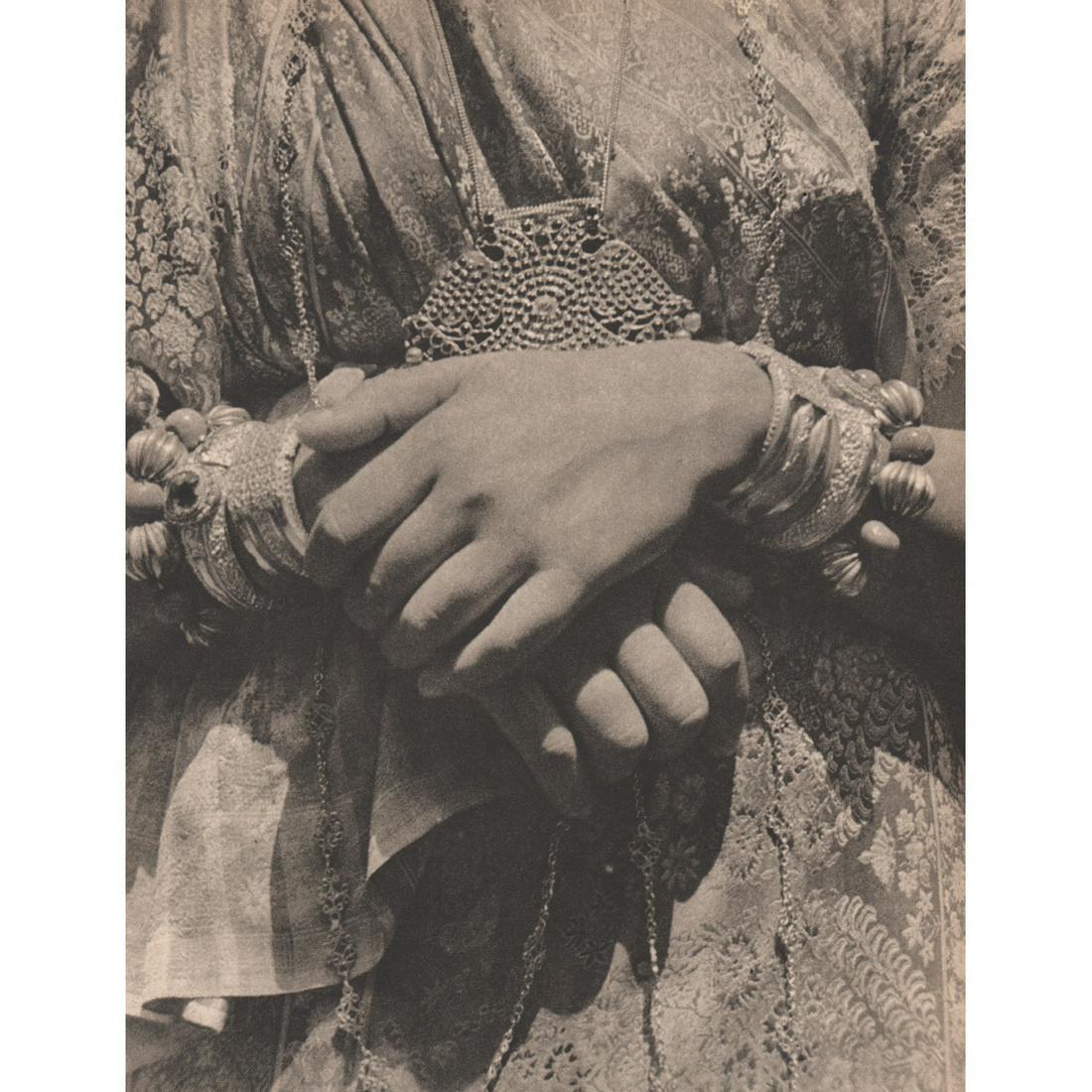 LIONEL WENDT - Hands of a Kandyan Lady: No Reserve! Artist: LIONEL WENDT Print Title: Hands of a Kandyan Lady Medium: Sheet-fed Gravure Printing Date: 1950's Printed in Great Britain Image Size approx: 9.75 X 7.5 inches Lionel Wendt (1900-1