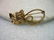 Vintage Cat Brooch, 1/20 12kt G.F. , signed Danecraft, - 4