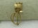 Vintage Cat Brooch, 1/20 12kt G.F. , signed Danecraft, - 9