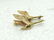 Vintage Flying Geese Krementz Brooch, 10kt G.F., 1.25" - 2