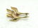 Vintage Flying Geese Krementz Brooch, 10kt G.F., 1.25" - 3