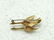 Vintage Flying Geese Krementz Brooch, 10kt G.F., 1.25" - 4