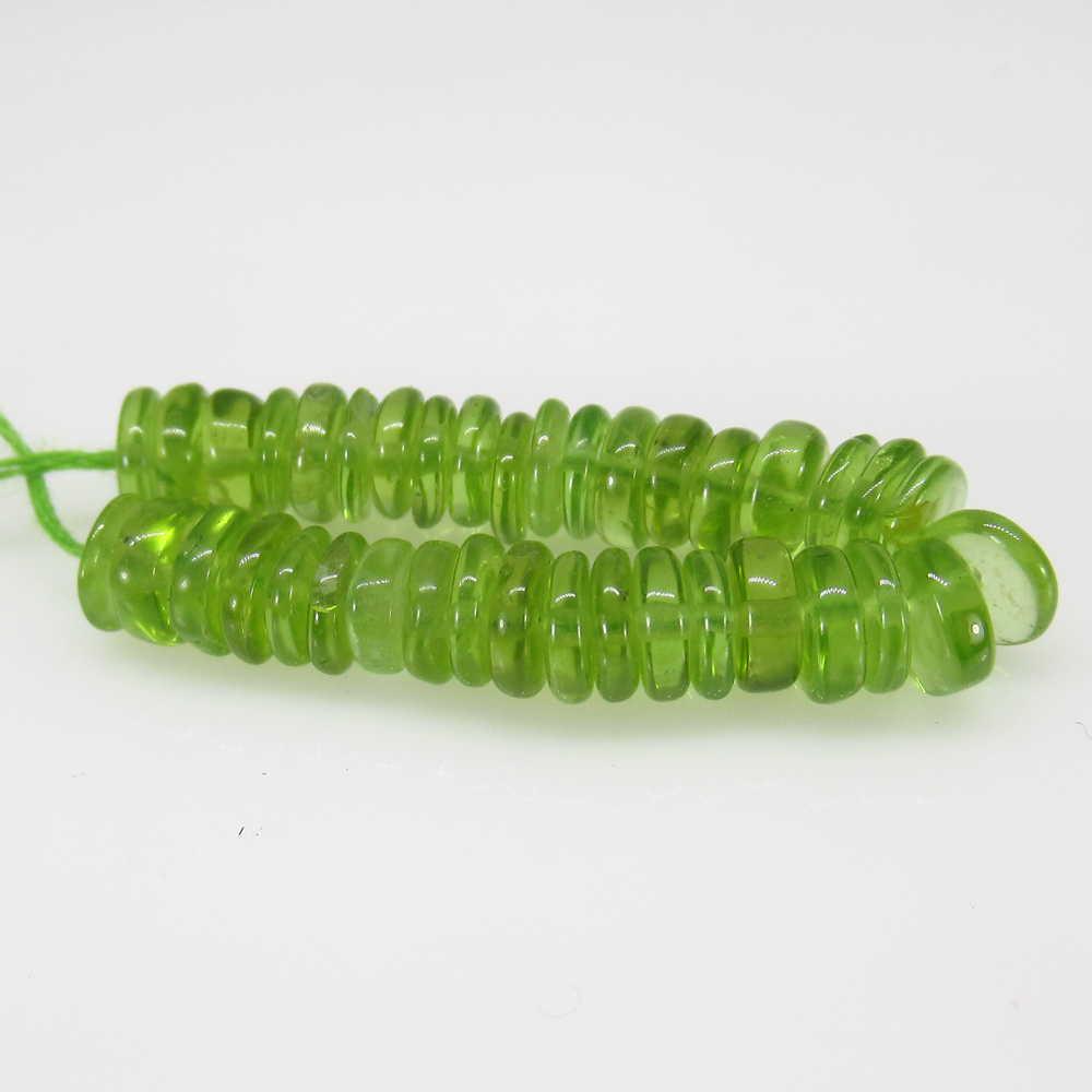 15.80 Ctw Natural 37 Pakistan Peridot Drilled Round: No Reserve! Title: 15.80 Ctw Natural 37 Pakistan Peridot Drilled Round Beads Stone Clarity: Transparent Gemstones: Natural Peridot Beads Carat Weights: 15.8 Size/Dimensions: 5.00 to 5.30 mm / 37 PC's 