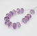 27.76 Ct Natural 12 Purple Amethyst Drilled Round Beads - 2