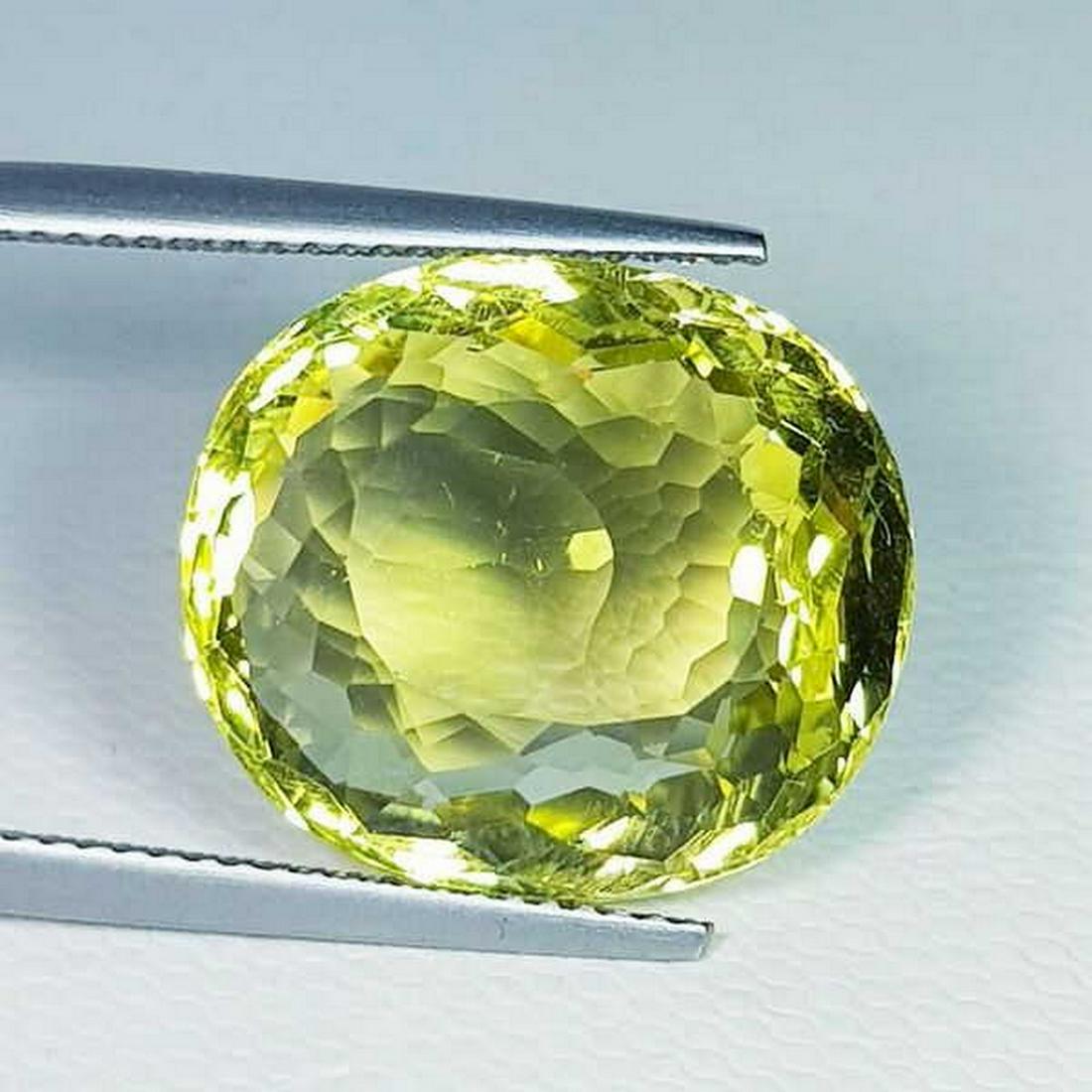 17.63 ct Natural Green Gold Quartz (1 of 5)