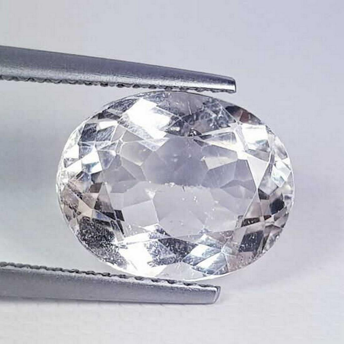 Natural Pink Kunzite Oval Cut 7.18 ct (1 of 5)