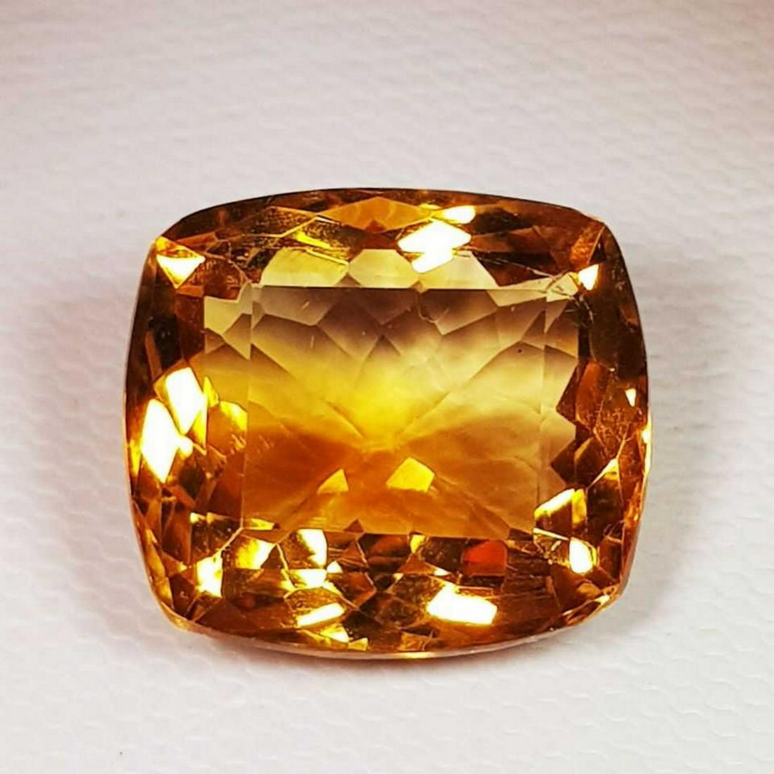 Natural Citrine Cushion Cut 14.90 ct (1 of 1)
