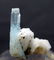 Aquamarine Crystal on Feldspar , Terminated Aquamarine - 8
