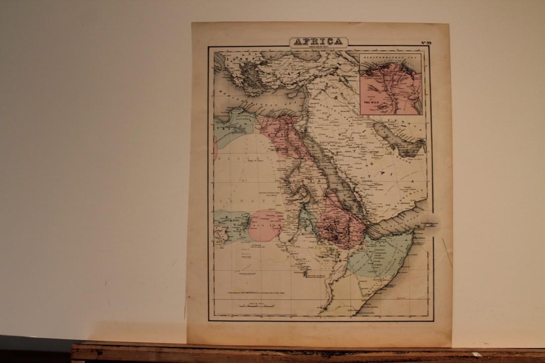 1856 Map of North East Africa (1 of 3)
