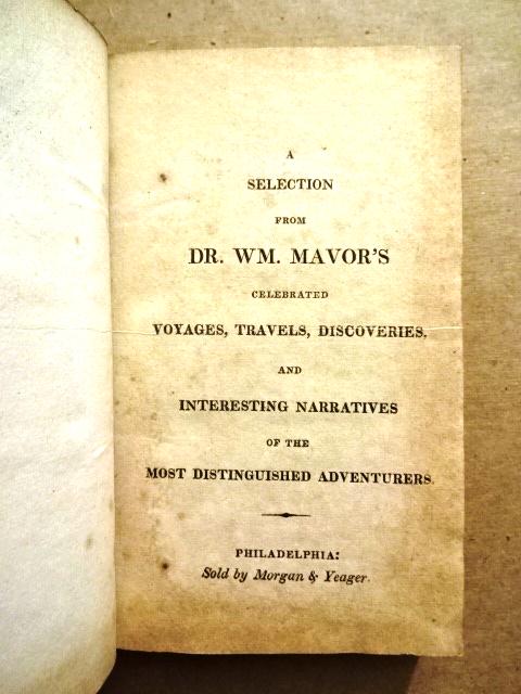 1817 Mavor Voyages Travels Interior of Africa (1 of 3)