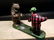 Cast Iron Bear Hunter Mechanical Coin Bank - 7