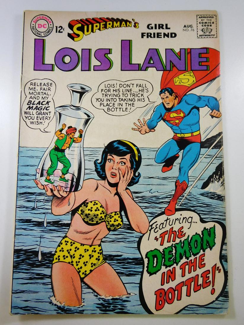 Superman's Girlfriend Lois Lane #76: No Reserve! Superman's Girlfriend Lois Lane #76 FN- Shipping: Individual Comics: Flat-rate of $9.99 (1-8 comics) or $19.99 (9+ comics) to anywhere within the contiguous U.S. International: Foreign shi