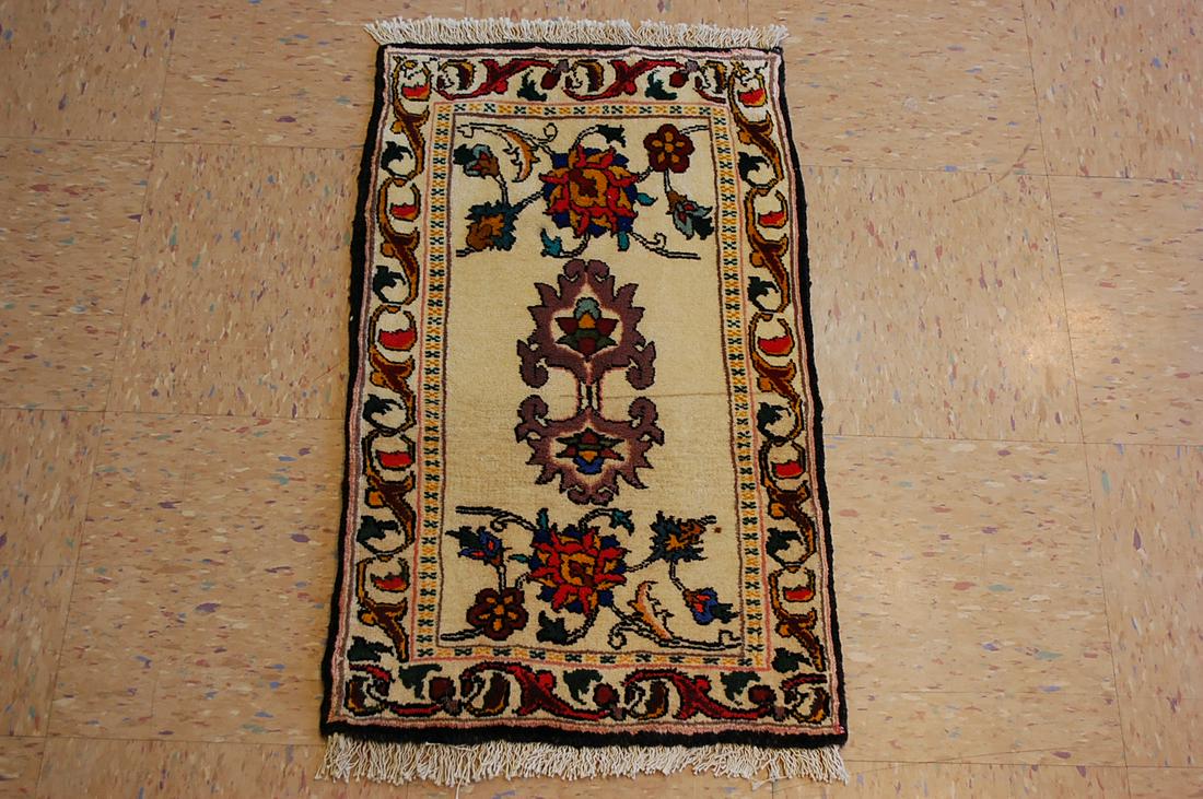 c1930s ANTIQUE BEJAR SAMPLER RUG 1.5x2.5 KORK WOOL_HIGH (1 of 8)