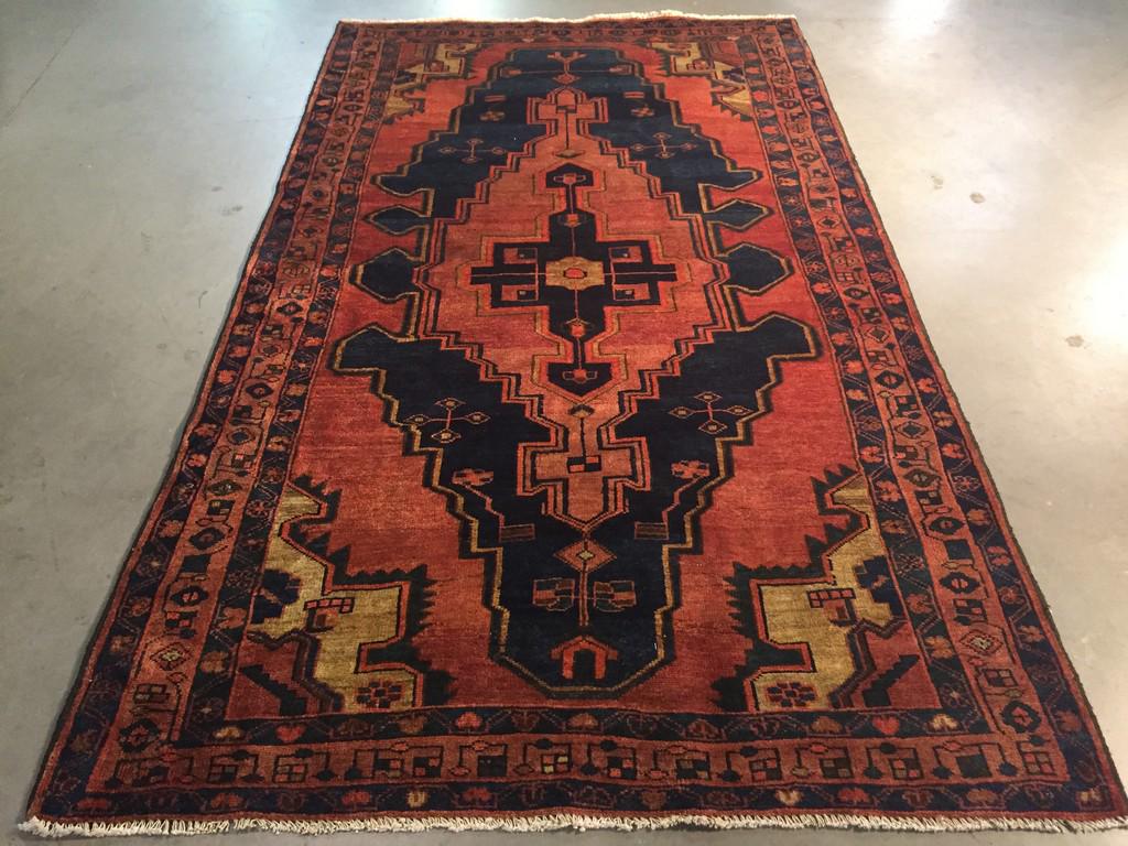 STUNNING PERSIAN VINTAGE RUG 5'X8'.6" (1 of 9)