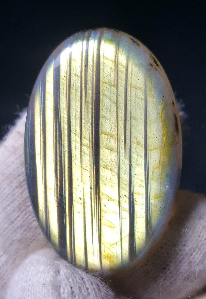 Fire Labradorite Cabochon Loose Gemstone - 51.5 Carats (1 of 4)