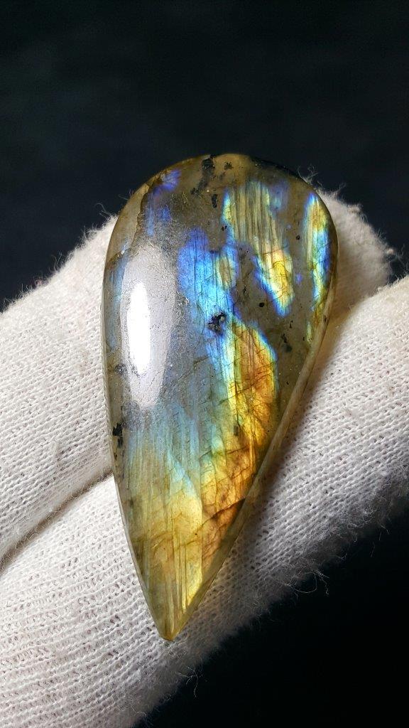 Bluish Yellow Fire Labradorite !!! Fire Labradorite (1 of 3)