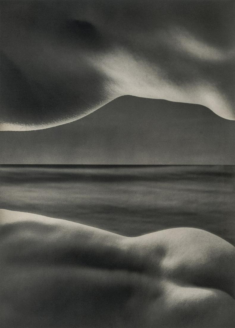 Brassai, Ciel Postiche, 1932: Artist: Brassai Title: Ciel Postiche, 1932 Medium: Photo Litho, 1993, Spain Dimensions: 6.3x8.8" Additional Information: Heat Wax Mounted on 8.5x11" Conservation Board Artist Bio: Brassai was a Hungar