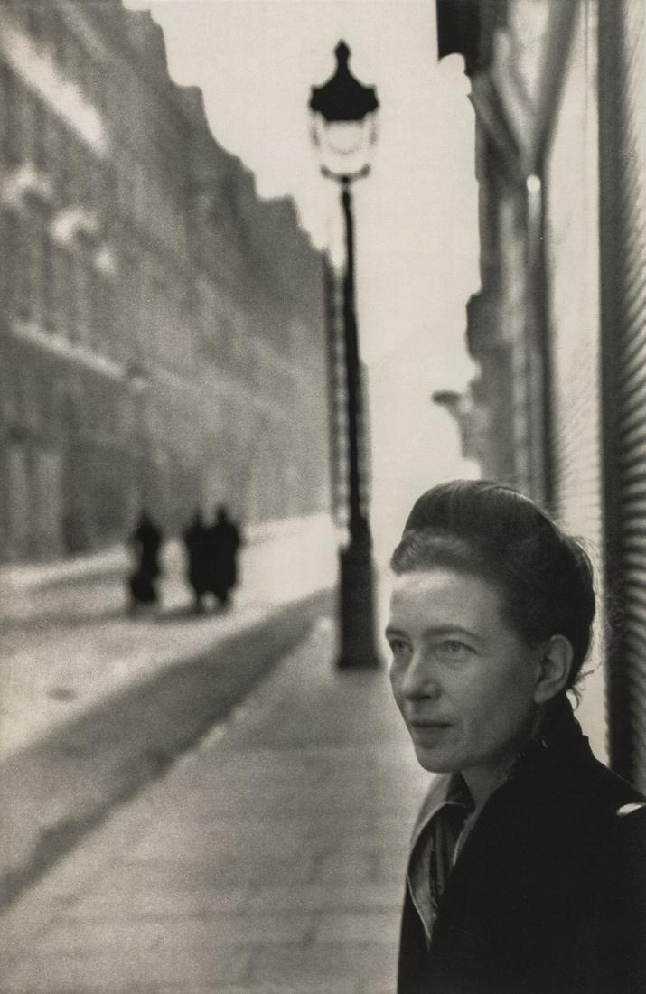 Henri Cartier-Bresson, Simone de Beauvoir, 1946 (1 of 1)