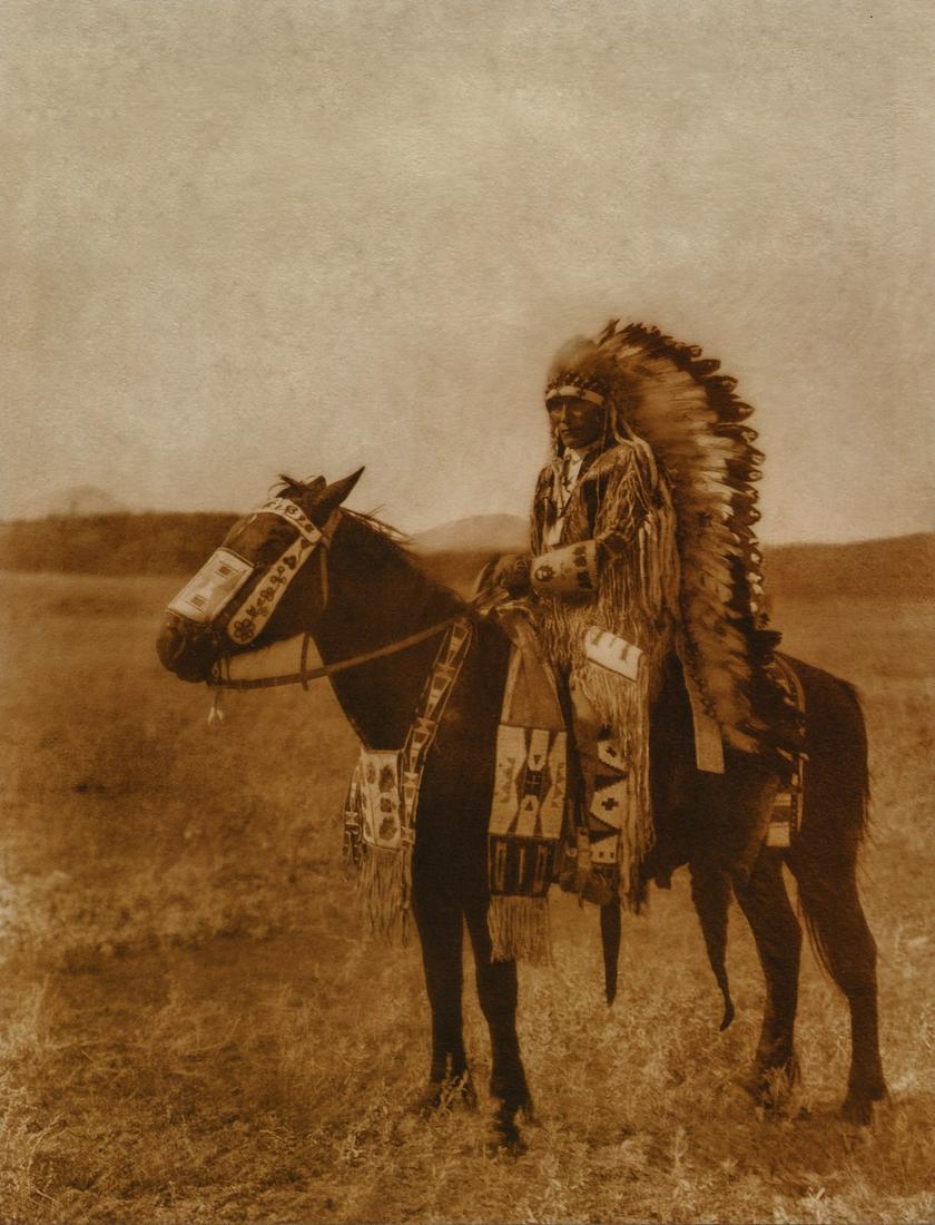 Edward Curtis, Chief Hector-Assiniboin, 1928 (1 of 1)