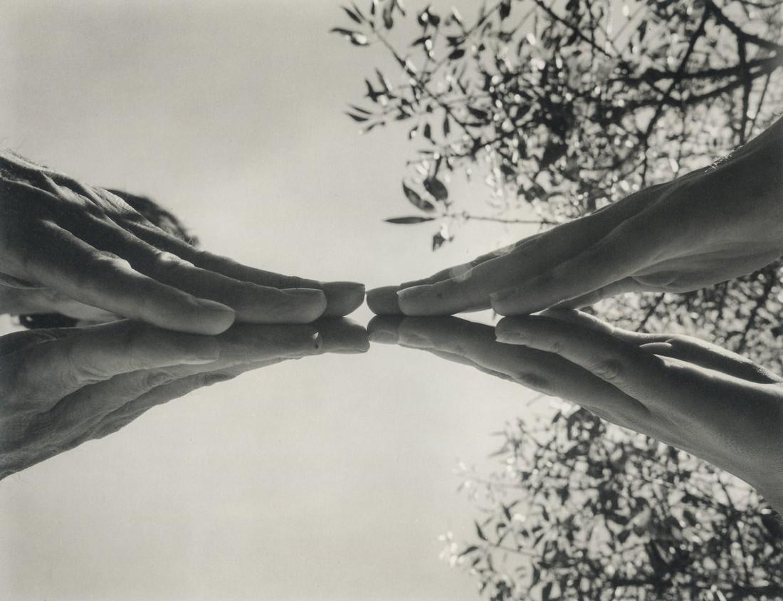 Arno Rafael Minkkinen, Self-Portrait with Selva, Italy (1 of 1)