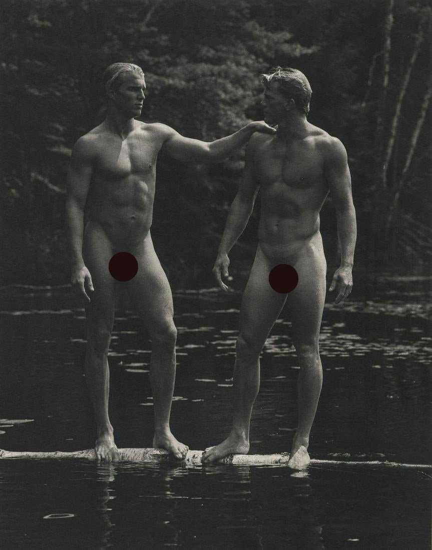 Bruce Weber, Jason and Christian, Bear Pond, 1989 (1 of 2)