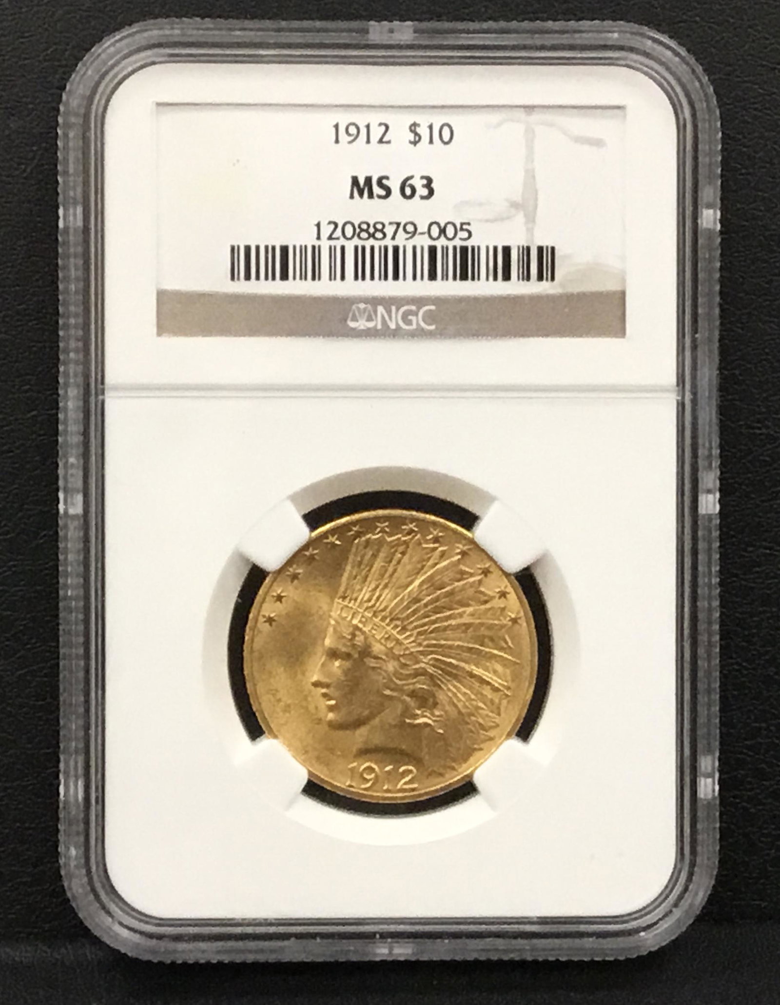 1912 $10 Indian Head Gold Coin (1 of 4)