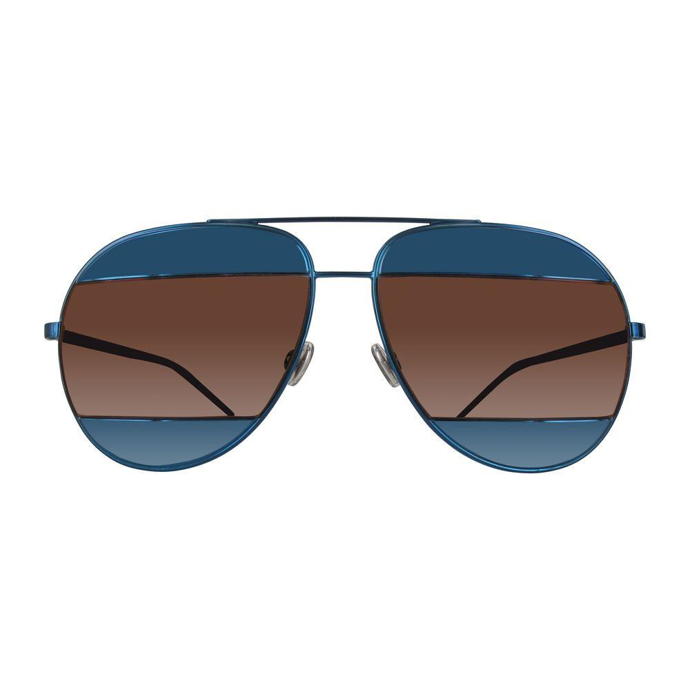 Christian Dior New Women Sunglasses DIORSPLIT1-Y4ERD-59: New Women Sunglasses designed by Christian Dior in Azul Details MATERIAL: Metal COLOR: Azul MODEL: DIORSPLIT1-Y4ERD-59 GENDER: Women Condition A+ - MINT New and Boxed. Case could differ from the one p