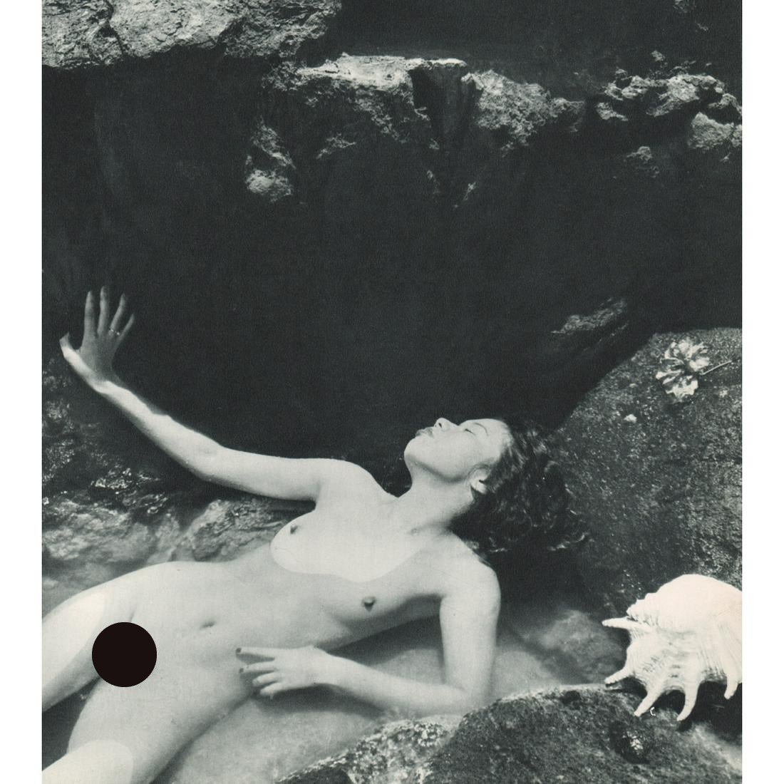FRITZ HENLE - Nude: Artist: FRITZ HENLE Print Title: Nude Medium: Sheet-fed Gravure Printing Date: 1950's Printed in France Image Size approx: 9 x 8.25 inches Fritz Henle was a German-born photographer, known as "Mr. Rol